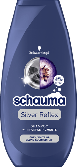 Schauma šampon, Silver Reflex, z vijoličnim pigmentom, 400 ml