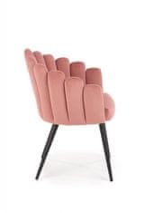 Halmar Jedilni stol K410, roza
