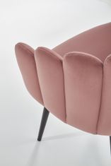 Halmar Jedilni stol K410, roza