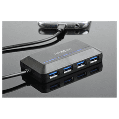 Maxxter USB razdelilnik 4-vrata ACT-HUB3C-4P