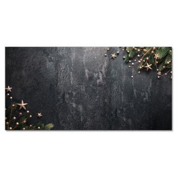 tulup.si Steklena slika Božične drevesne okraske Božične zvezde