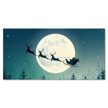 tulup.si Steklena slika SANTA CLAUS PRODAJA