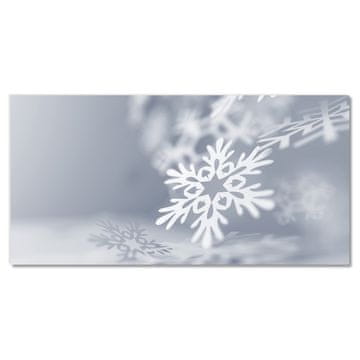 tulup.si Slika na akrilnem steklu Snowflake božična dekoracija