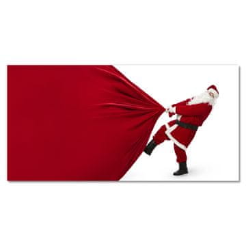 tulup.si Slika na akrilnem steklu Božična darila Santa Claus