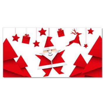 tulup.si Slika na akrilnem steklu Božična darila Santa Claus