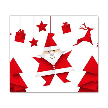 tulup.si Steklena podloga za rezanje Božična darila Santa Claus