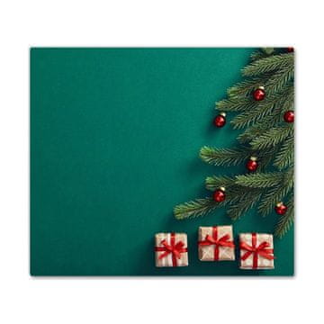 tulup.si Steklena podloga za rezanje Božično drevo Božično drevo zimo