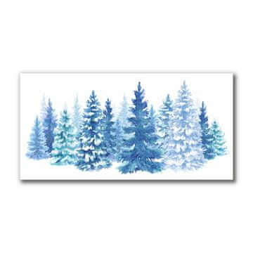 tulup.si Slika na platnu Božično drevo Snow Zima