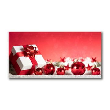 tulup.si Slika na platnu Božični darilni božični kroglice