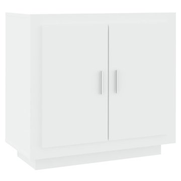 Vidaxl Komoda bela 80x40x75 cm konstruiran les