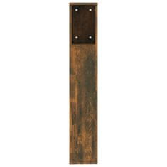 Vidaxl Vzglavna omarica dimljeni hrast 200x18,5x104,5 cm