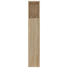Vidaxl Vzglavna omarica sonoma hrast 220x18,5x104,5 cm