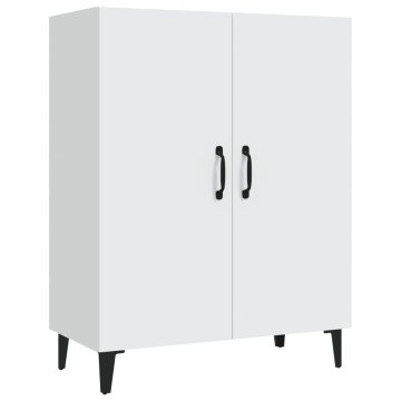 Vidaxl Komoda bela 70x34x90 cm konstruiran les