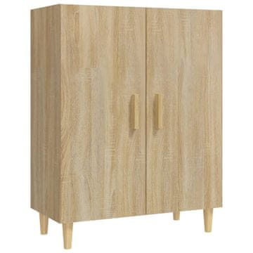 Vidaxl Komoda sonoma hrast 70x34x90 cm konstruiran les