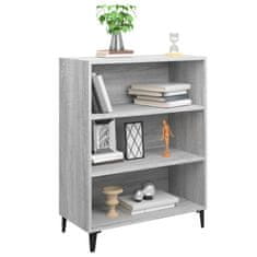 Vidaxl Komoda betonsko siva 69,5x32,5x90 cm konstruiran les