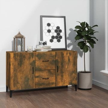 Vidaxl vidaXL Omarica dimljen hrast 100x36x60 cm Material na osnovi lesa