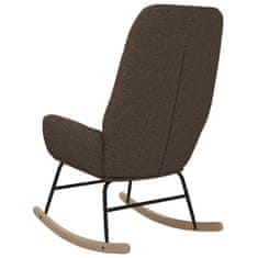 Vidaxl Gugalni stol taupe blago