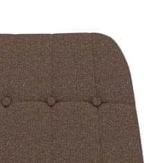 Vidaxl Gugalni stol taupe blago