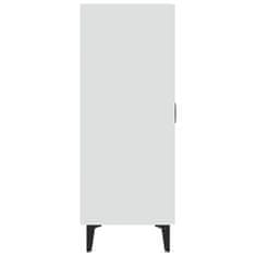 Vidaxl Komoda bela 70x34x90 cm konstruiran les