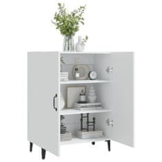 Vidaxl Komoda bela 70x34x90 cm konstruiran les
