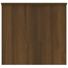 Greatstore Klubska mizica rjavi hrast 102x55,5x52,5 cm konstruiran les