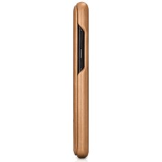 iCARER icarer curved edge vintage folio iz pravega usnja za samsung galaxy s20 ultra kaki (rs992008-gg)