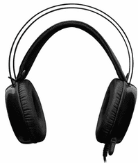 White Shark GH-1947 Margay slušalke z mikrofonom, črne