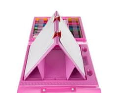 Alum online Set za slikanje v kovčku - 208 ks roza