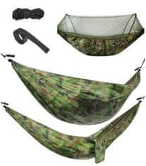 Alum online Turistična viseča mreža Santiago - Army 260x140cm