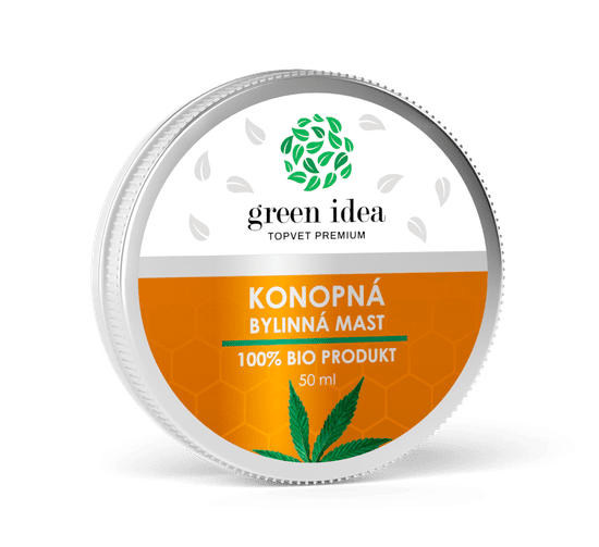 GREEN IDEA Konopljino mazilo 50 ml