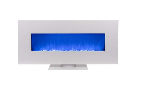 Volino Stenski/talni električni kamin z daljinskim upravljalnikom Blue 750/1500 W