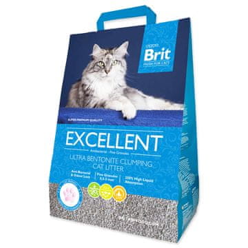 Brit Mačje stelje Fresh for Cats Excellent Ultra Bentonite 5 kg