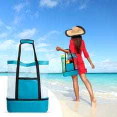 Family Termo torba za na plažo 45 x 43 x 15 cm modra
