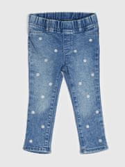 Gap Otroške Jeans hlače s puntíky 18-24M
