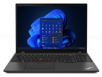 Lenovo ThinkPad T16 G1 prenosnik, i5-1240P, 16WUXGA, 16GB/SSD512GB, UMA, W11P, črn (21BV006GSC)