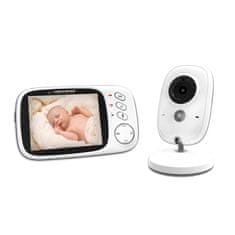 Esperanza Baby Monitor otroška varuška z nočno video kamero in 3.2″ LCD zaslonom do 260m