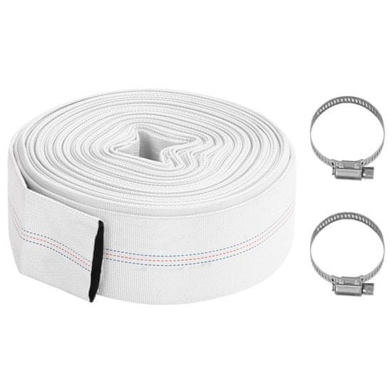 Vidaxl Gasilska cev 30 m 3" PVC
