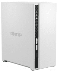 Qnap NAS strežnik za 2 diska, 2 GB RAM, 1 Gb mreža, bela (TS-233)