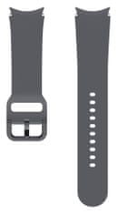 Samsung Galaxy Watch 4 in 5 športni pašček, 20 mm, M/L, grafit