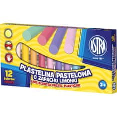 Astra Plastelin dišeč 12 pastelnih barv, 303114001