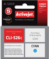 ActiveJet CLI-526C črnilo, cian (AC-526CR)