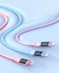 Mcdodo MCDODO ZASLONSKI KABEL USB LIGHTNING 36W 1M ZA IPHONE 13 14 VIJOLIČNA