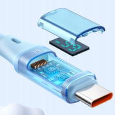 Mcdodo MCDODO KABEL Z ZASLONOM USB-C HITRO POLNJENJE USB TIPA C 5A 100W 2M