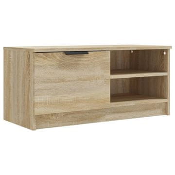 Vidaxl TV omarica sonoma hrast 80x35x36,5 cm konstruiran les