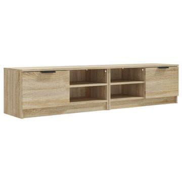 Vidaxl TV omarica 2 kosa sonoma hrast 80x35x36,5 cm konstruiran les