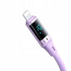 Mcdodo MCDODO USB-C LIGHTNING 36W 2M ZASLONSKI KABEL ZA IPHONE 14 VIJOLIČNA