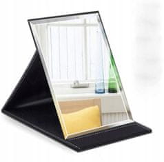 Korbi Žepno zložljivo ogledalo KORBI, črno, kompaktno