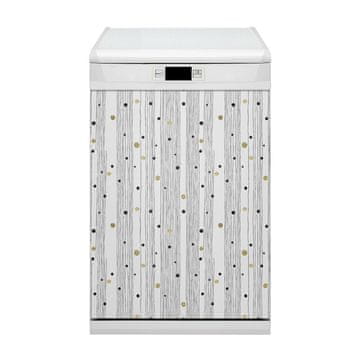 tulup.si Nalepka na pomivalni stroj Tanke črte