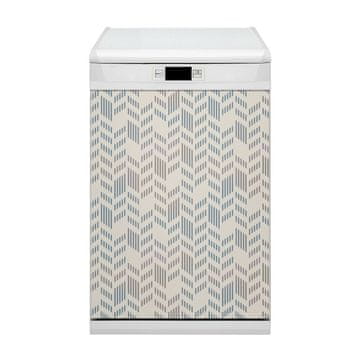 tulup.si Nalepka na pomivalni stroj Geometrija jelka