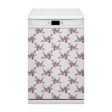 tulup.si Nalepka na pomivalni stroj Origami ptice